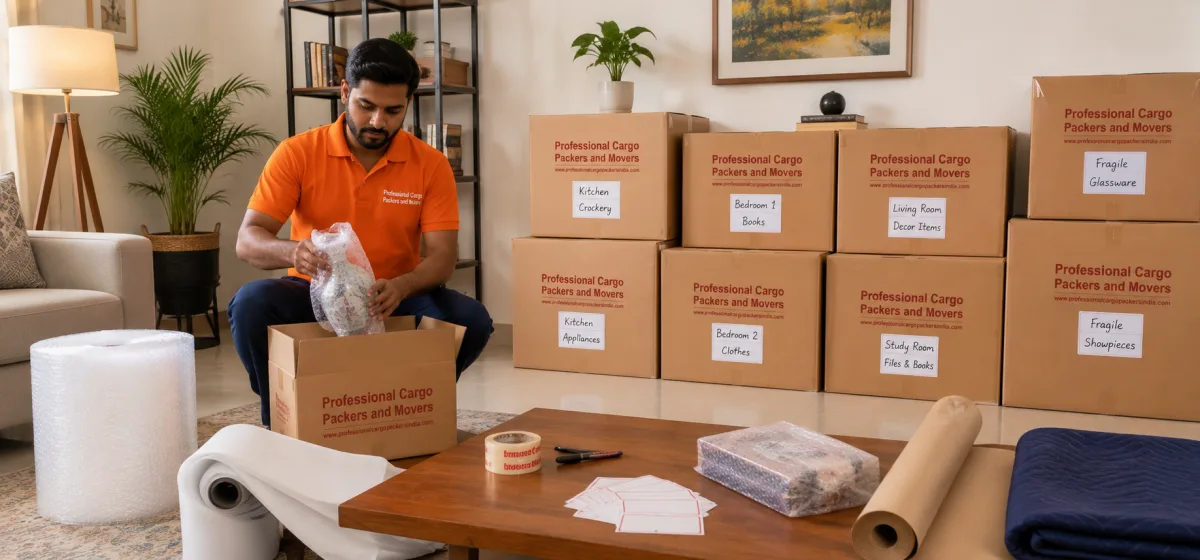 Smart Packing Tips by Professional Cargo Packers and Movers