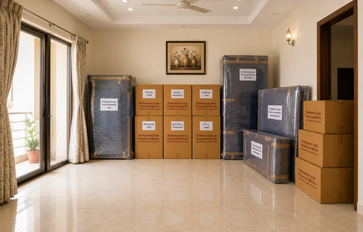 After (Professionally Packed) by Professional Cargo Packers and Movers
