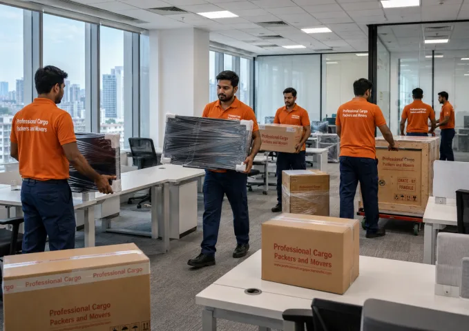 Office Relocation by Professional Cargo Packers and Movers