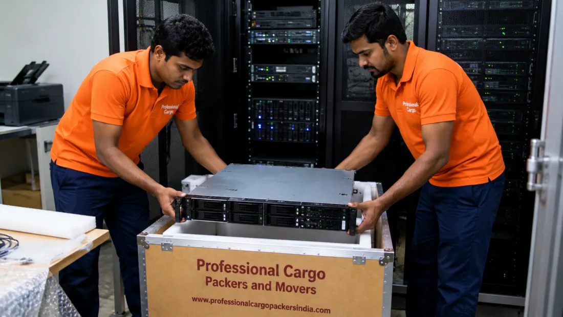 Office Relocation: Server Handling by Professional Cargo Packers and Movers