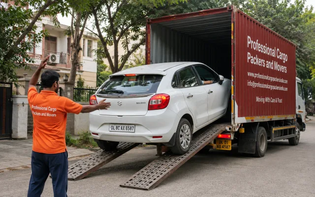 Car Transportation by Professional Cargo Packers and Movers