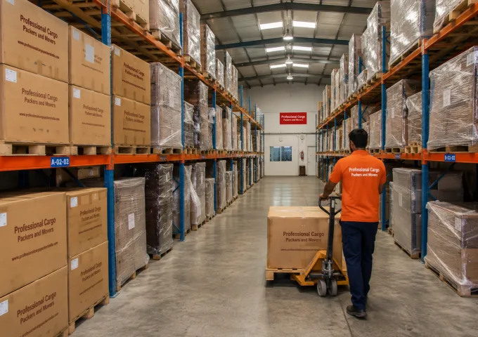 Warehousing & Storage by Professional Cargo Packers and Movers
